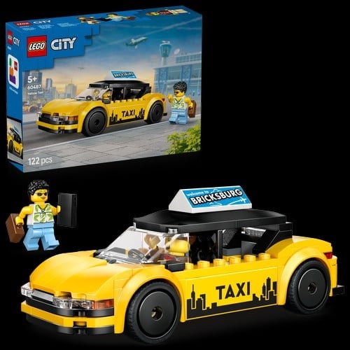 LEGO CİTY SARI TAKSİ