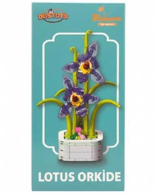 LOTUS ORKİDE ( MİNİ ÇİÇEK LEGO )