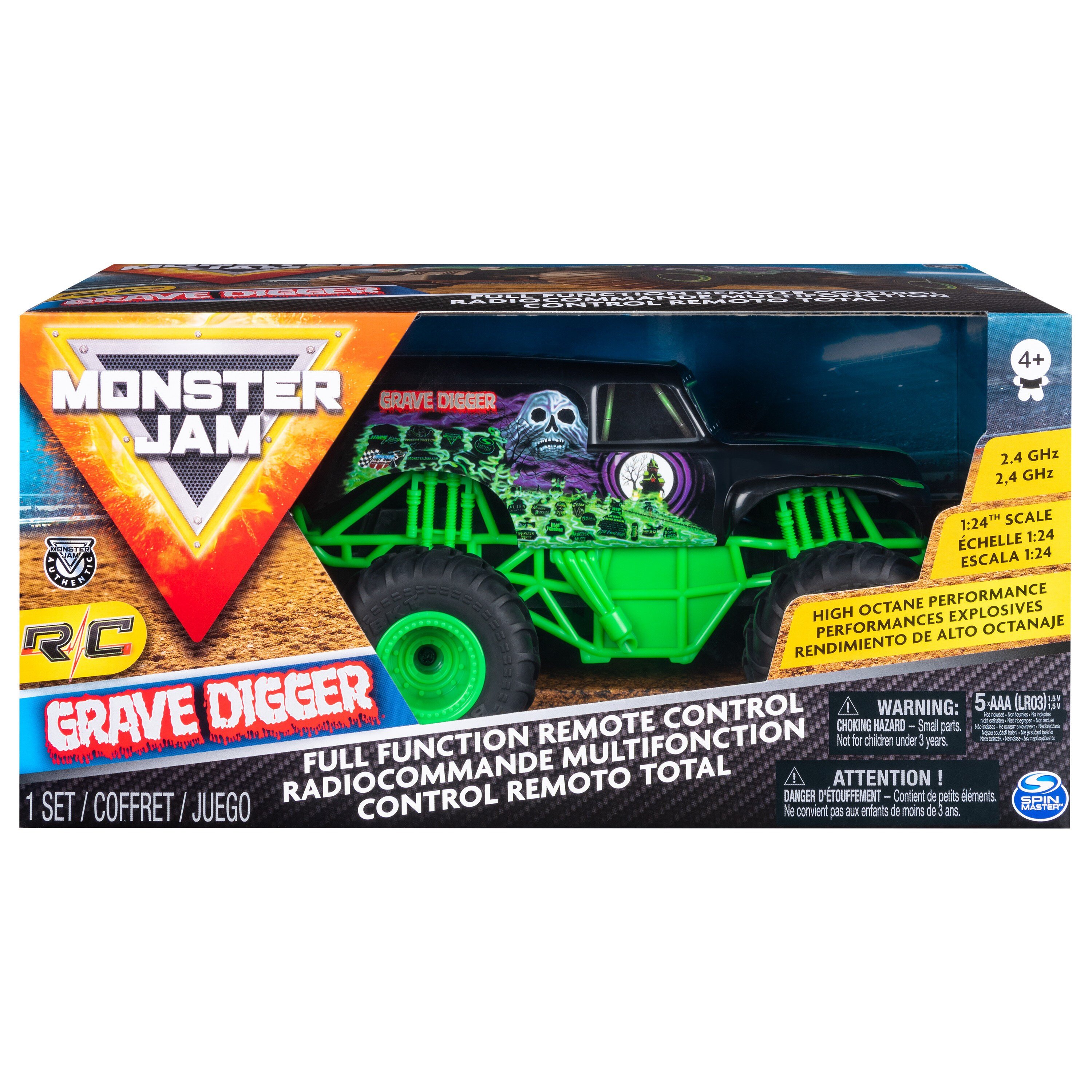 MONSTER JAM UZAKTAN
KUMANDALI 1:24 GRAVE DİGGER