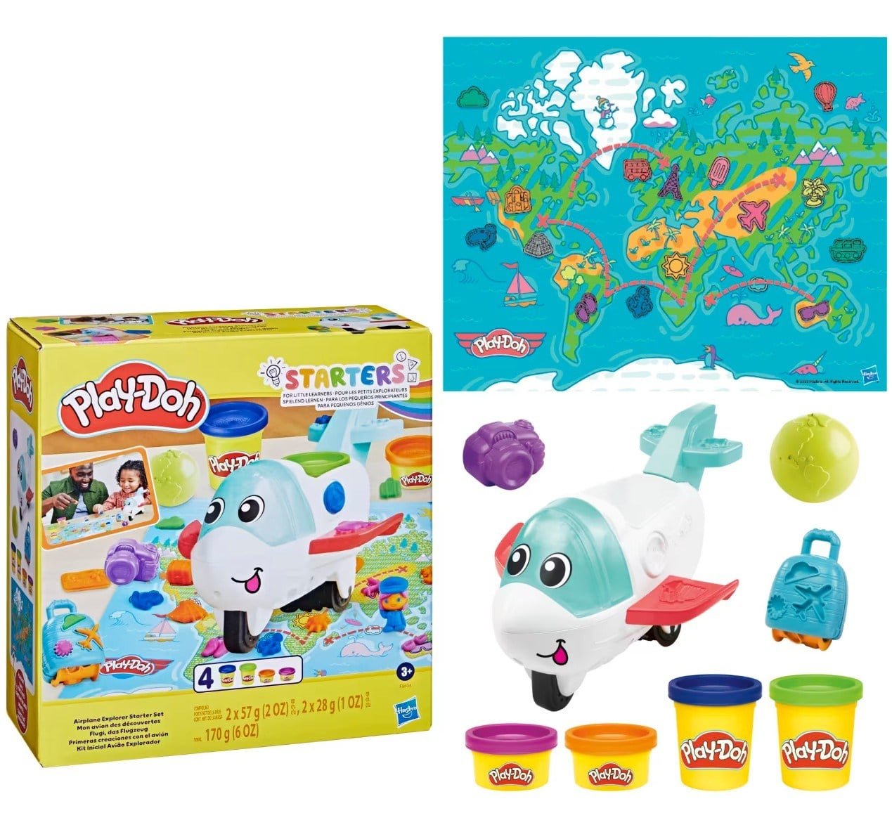 PLAY-DOH EĞLENCELİ UÇAK BAŞLANGIÇ SET