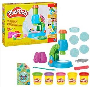 PLAY-DOH IŞIKLI MİKROSKOP OYUN SETİ