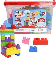 PLAYBLOX BLOCK SHINE 133 PCS BUCKET