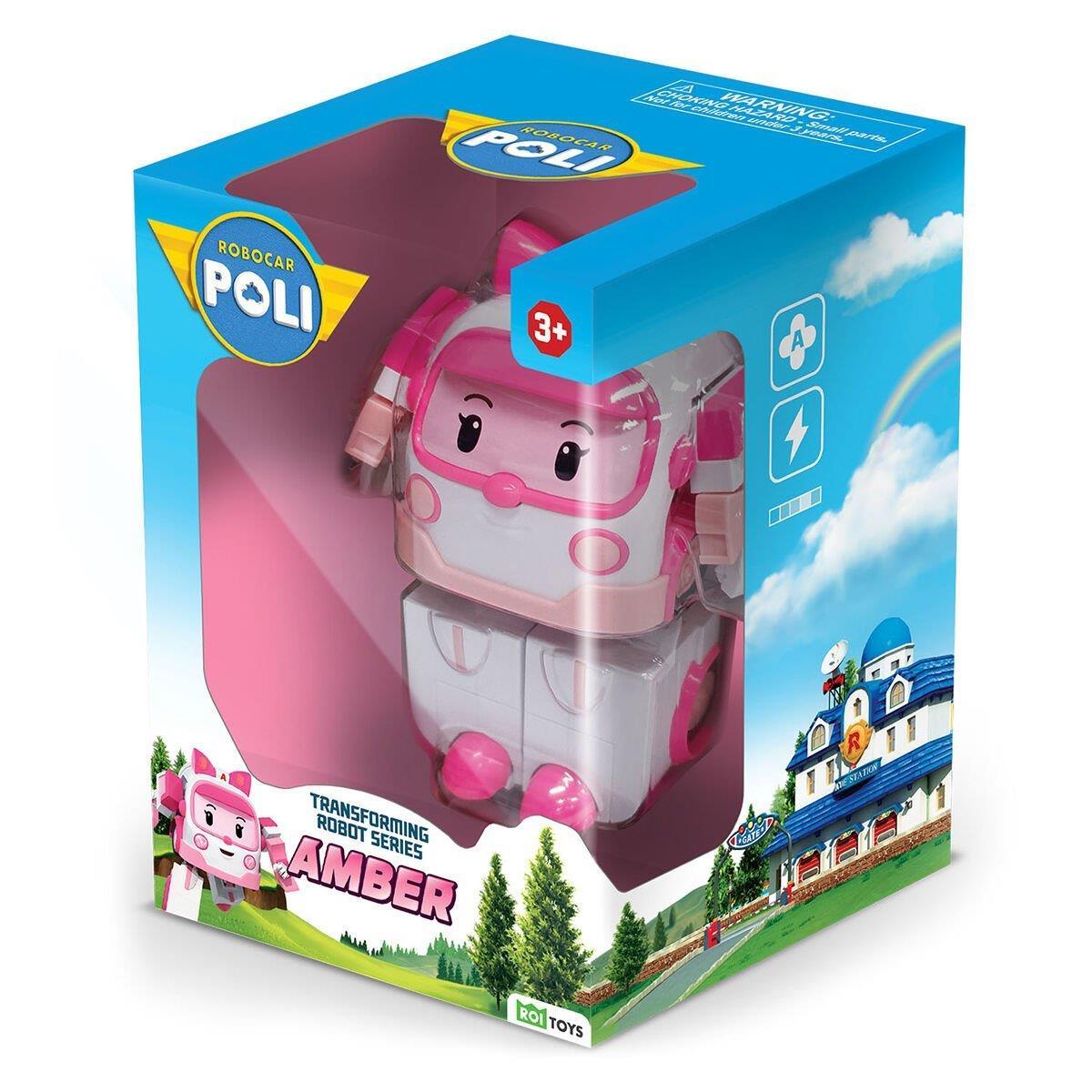 ROBOCAR POLİ TRANSFORMİNG ROBOT FİGÜR- AMBER