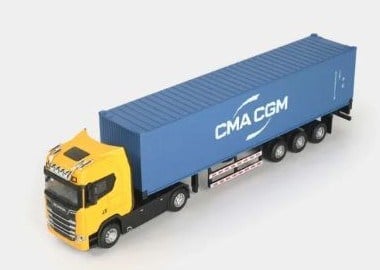 SESLİ IŞIKLI ÇEK BIRAK METAL MODEL TIR
