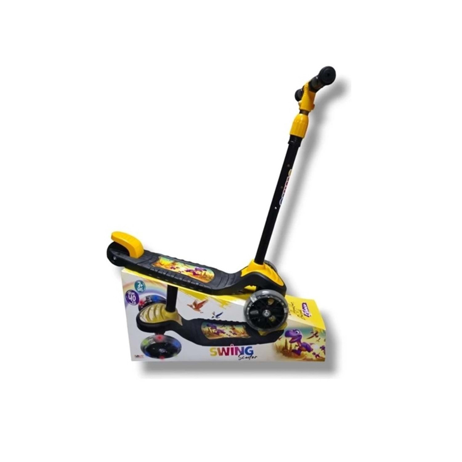SWİNG SCOOTER SARI IŞIKLI