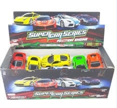 TOYSAN 1:16 12'Lİ SÜRTMELİ ARABA STANDI LAM-FER