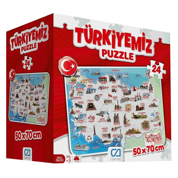 TÜRKİYEMİZ YER PUZZLE
