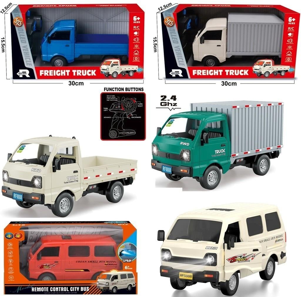 U/K F/F 1:16 SESLI ISIKLI MINIBUS ,