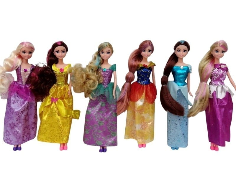 Vardem Kutulu 29Cm Renkli Elbiseli Manken Bebek
