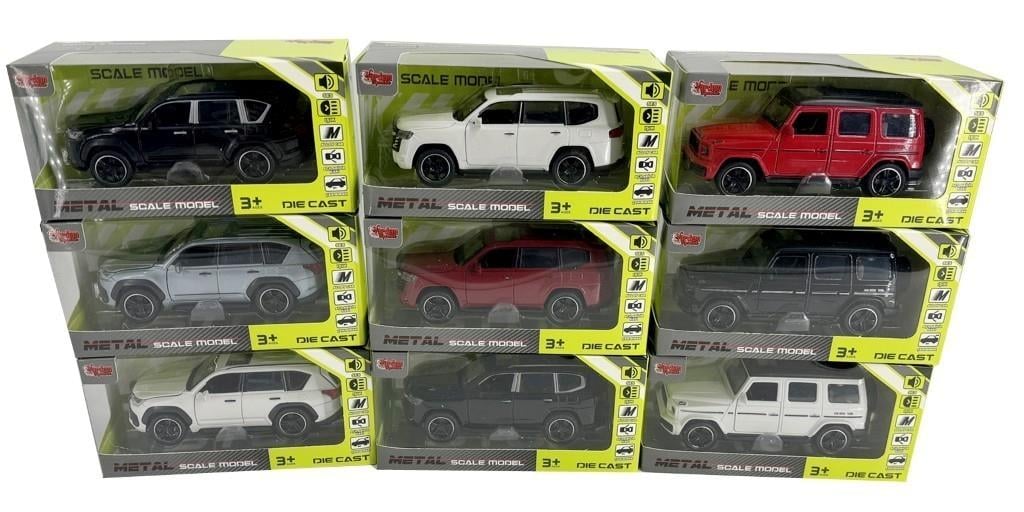 Vardem Kutulu Çek Bırak 1:32 Işıklı Ve Sesli Metal Jeep