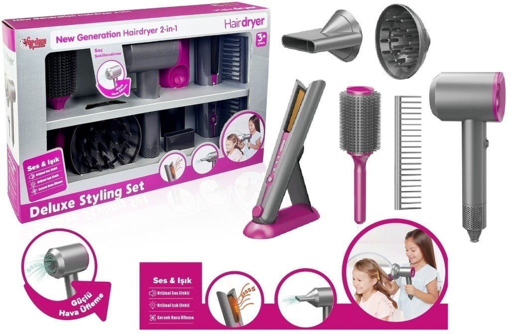 Vardem Sesli ve Işıklı 2 in 1 Lüks Saç Bakım Seti