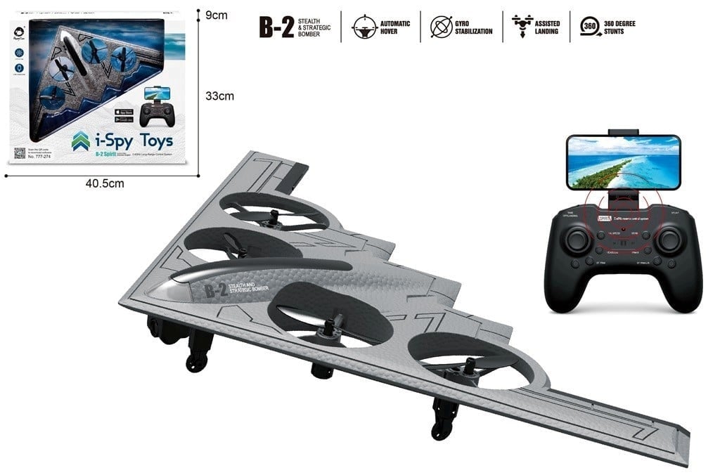 Vardem Uzaktan Kumandalı Full Fonksiyon 2.4G Şarjlı Kameralı Quadcopter IHA