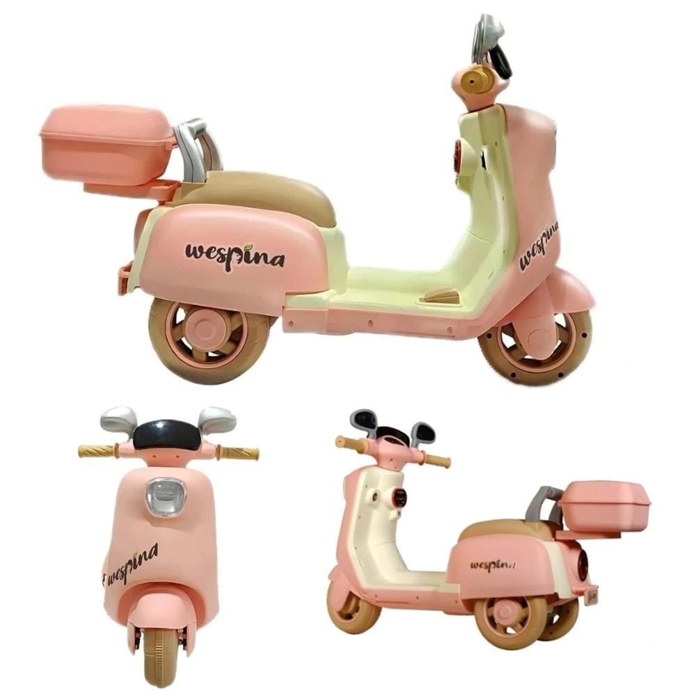 WESPİNA AKÜLÜ KUMANDALI MOTOR PEMBE (KUTULU)
