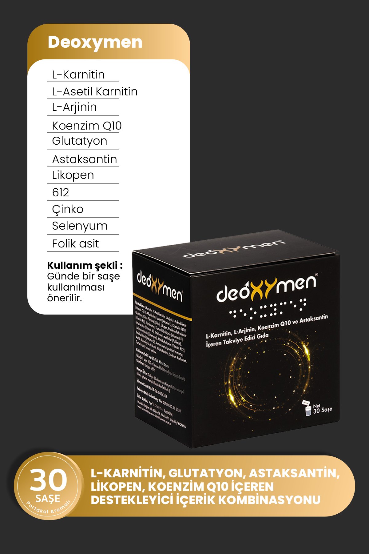 DEOXYMEN 30 SAŞE