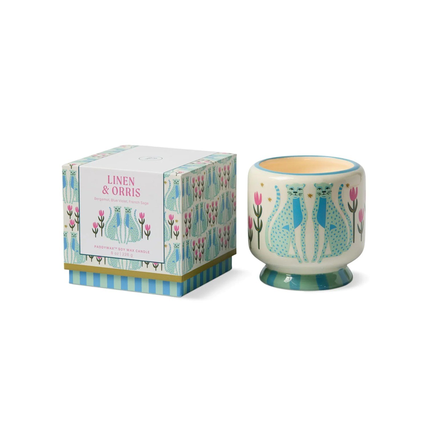 A Dopo Seramik Mum: Linen & Orris