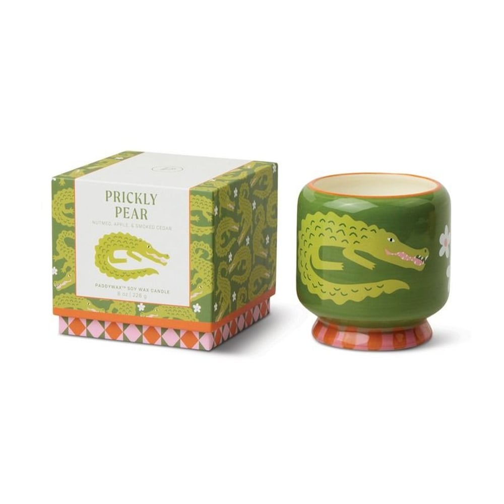 A Dopo Seramik Mum: Prickly Pear
