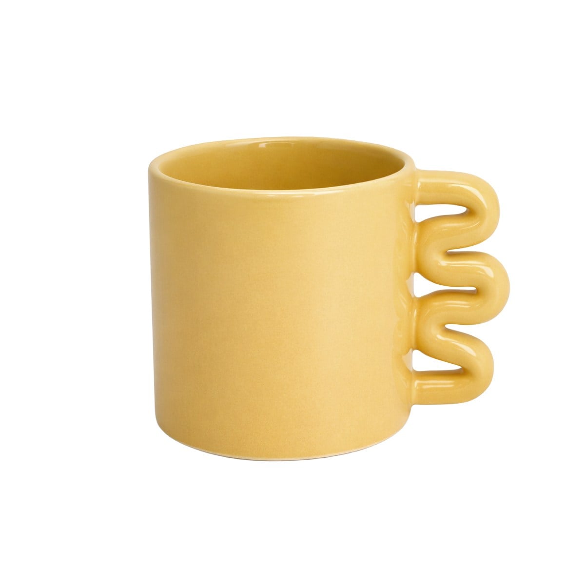 Beige Triple Wavy Kupa (220ml)