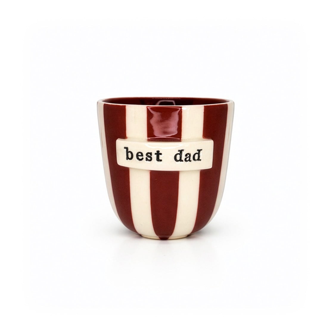 Best Dad Bordo Beyaz