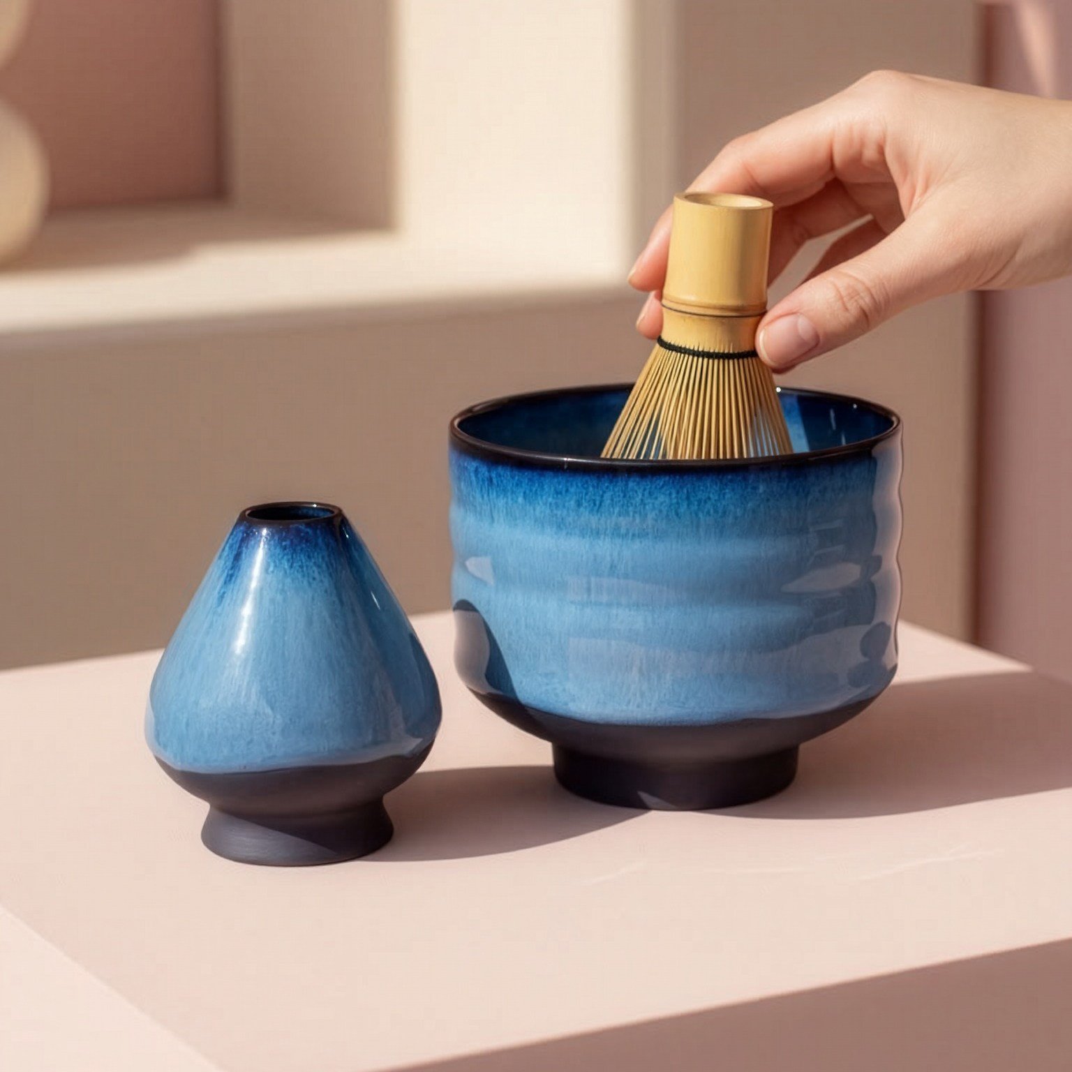 Blue Maru Matcha Set