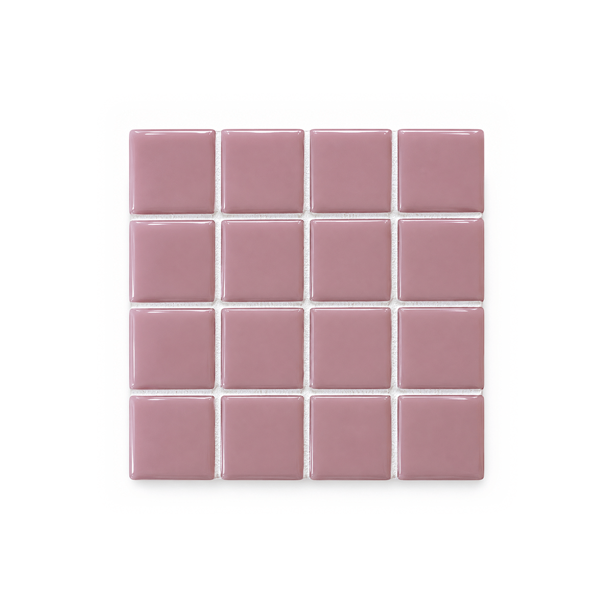 Cam Pembe Bardak Altlığı