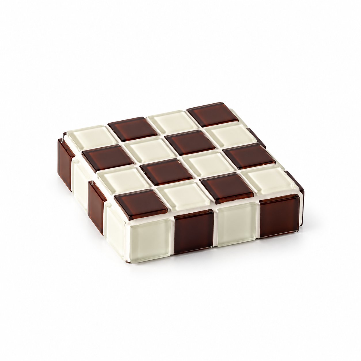 Coaster: Bordo&Beyaz
