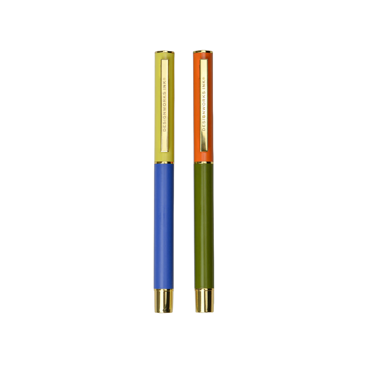 Colour Block: Cobalt & Army Green Tükenmez Kalem Seti