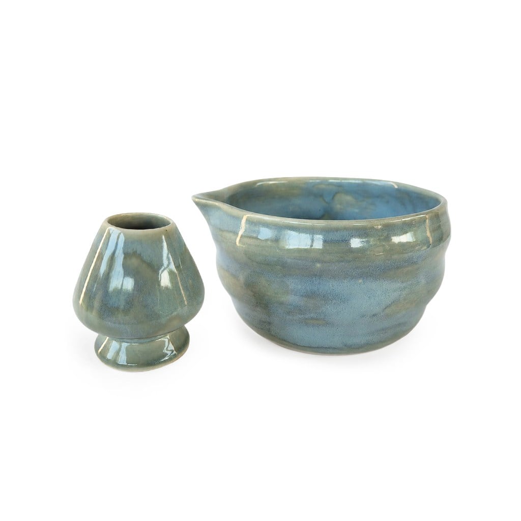 Dark River Matcha Seti (Yeşil & Mavi)