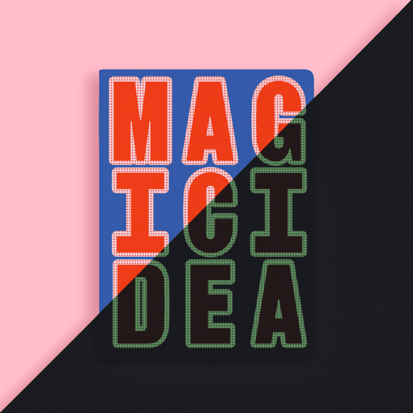 Graphic Noktalı Not Defteri: Magic Idea (L)