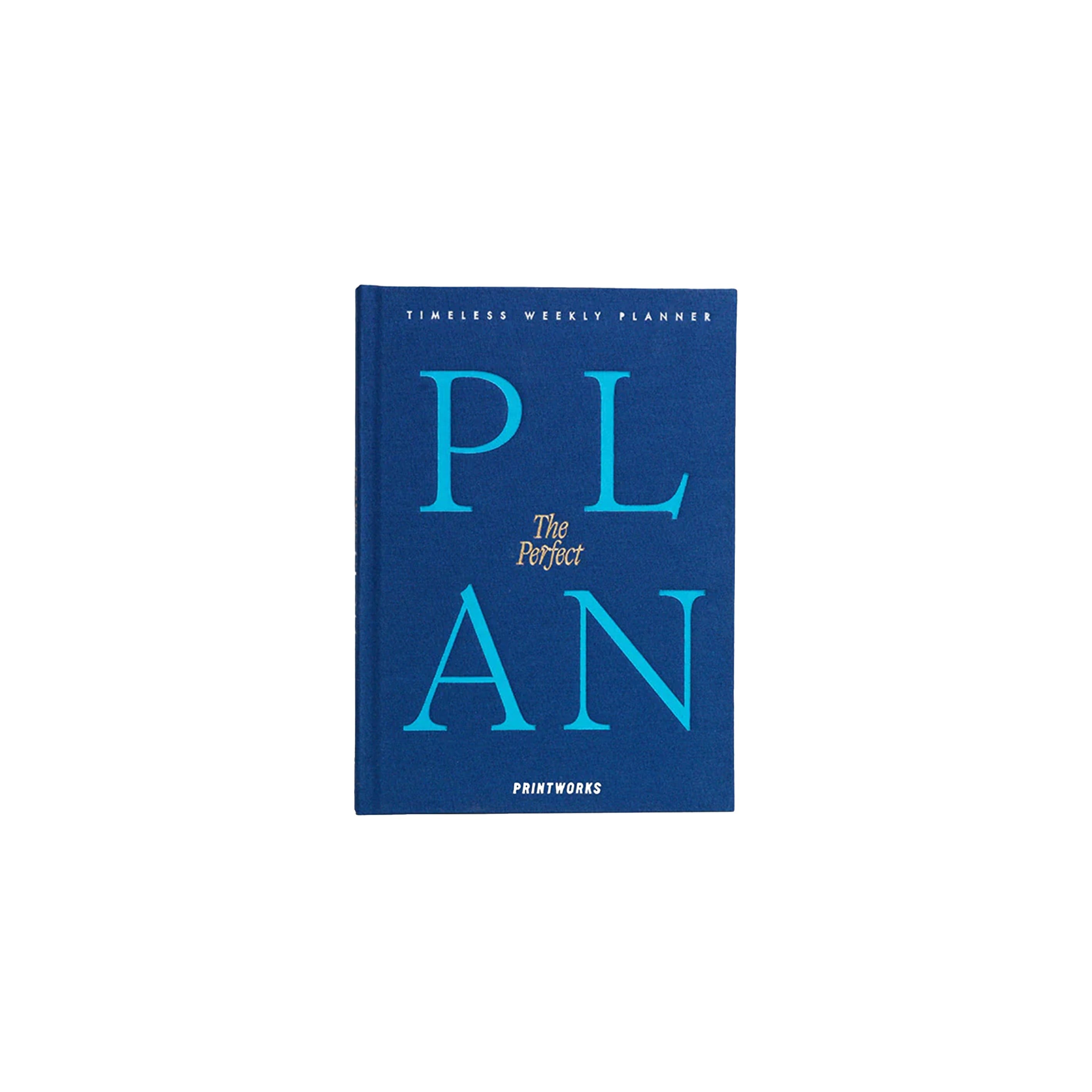 Hafta Planlayıcı: The Perfect Plan (Mavi)