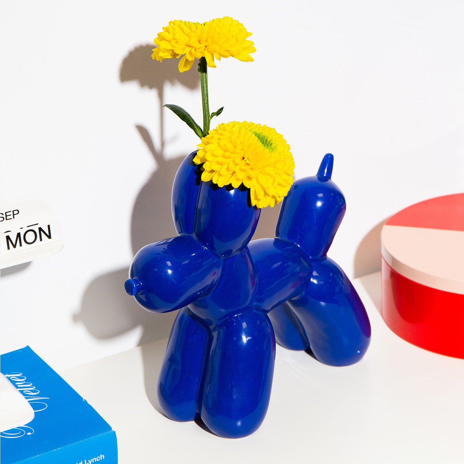 Jeff Koons Balloon Dog Vazo (Mavi)