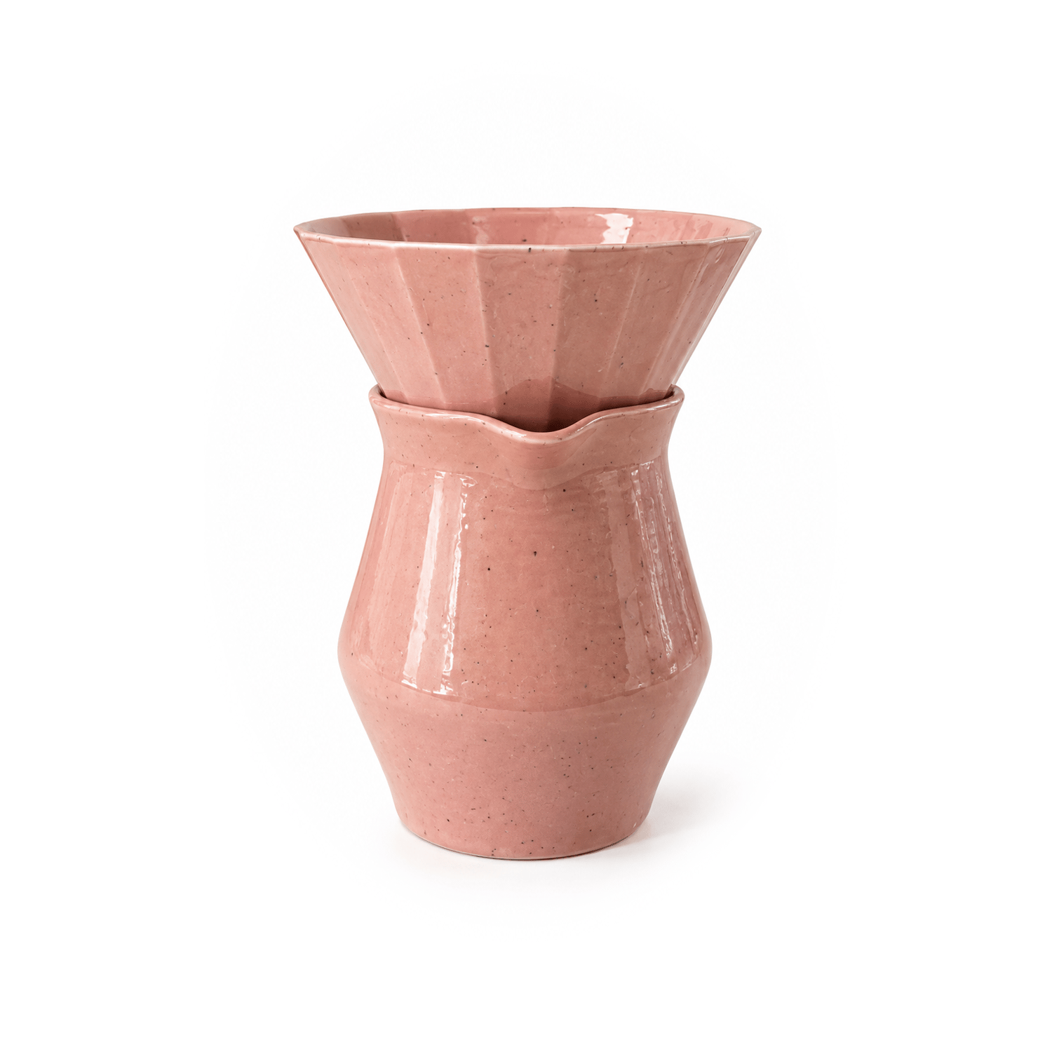 Kahve Demleme Seti (Pembe)