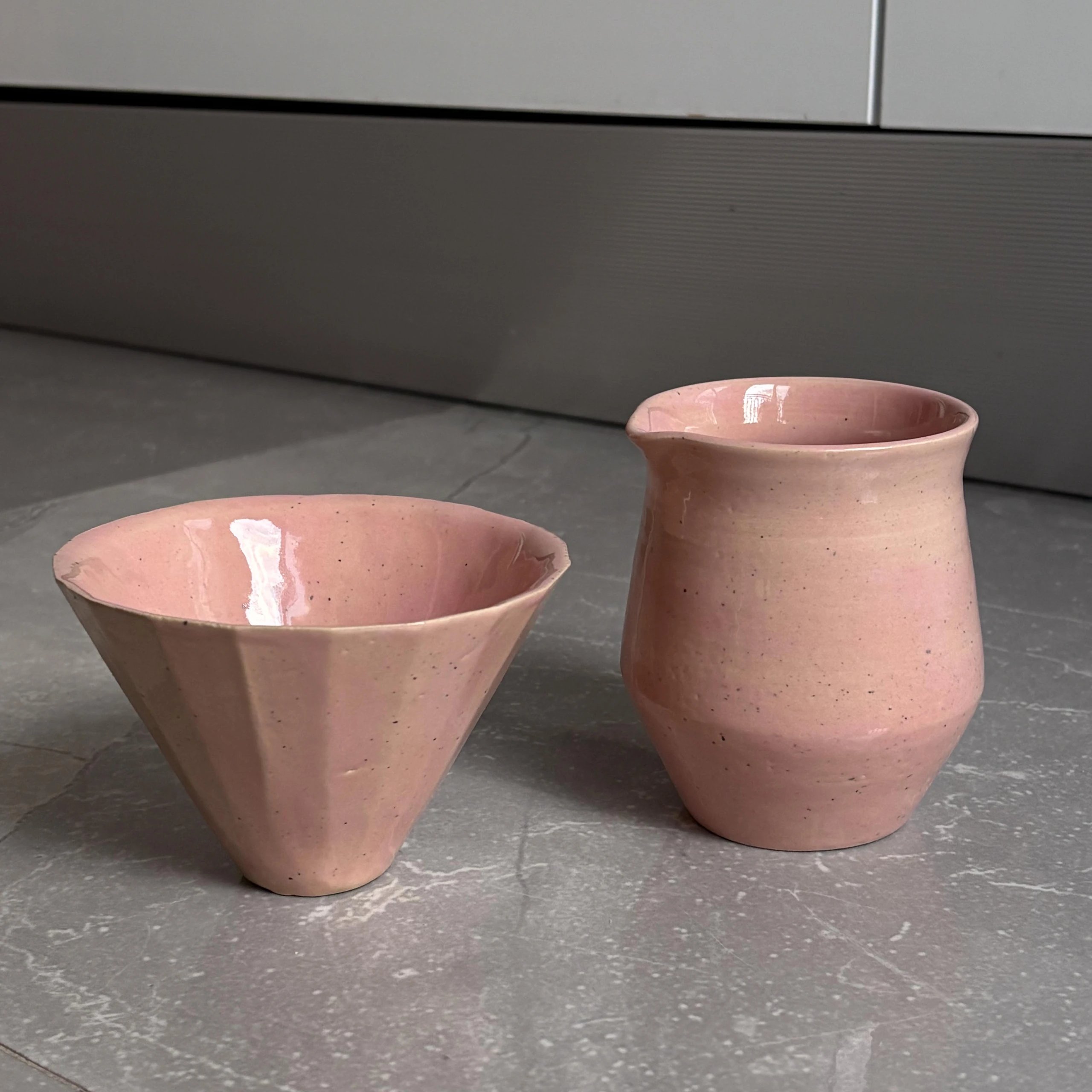 Kahve Demleme Seti (Pembe)