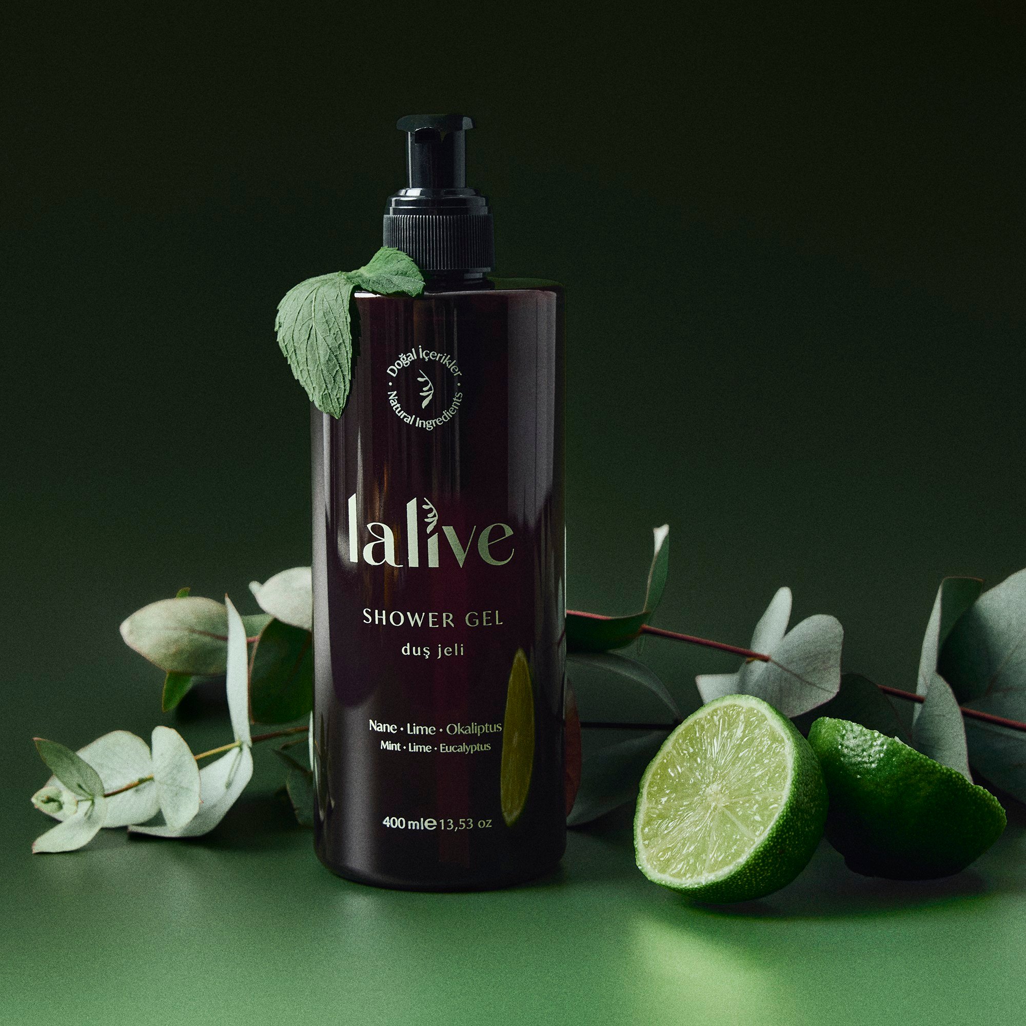 Lime, Nane ve Okaliptüs Duş Jeli