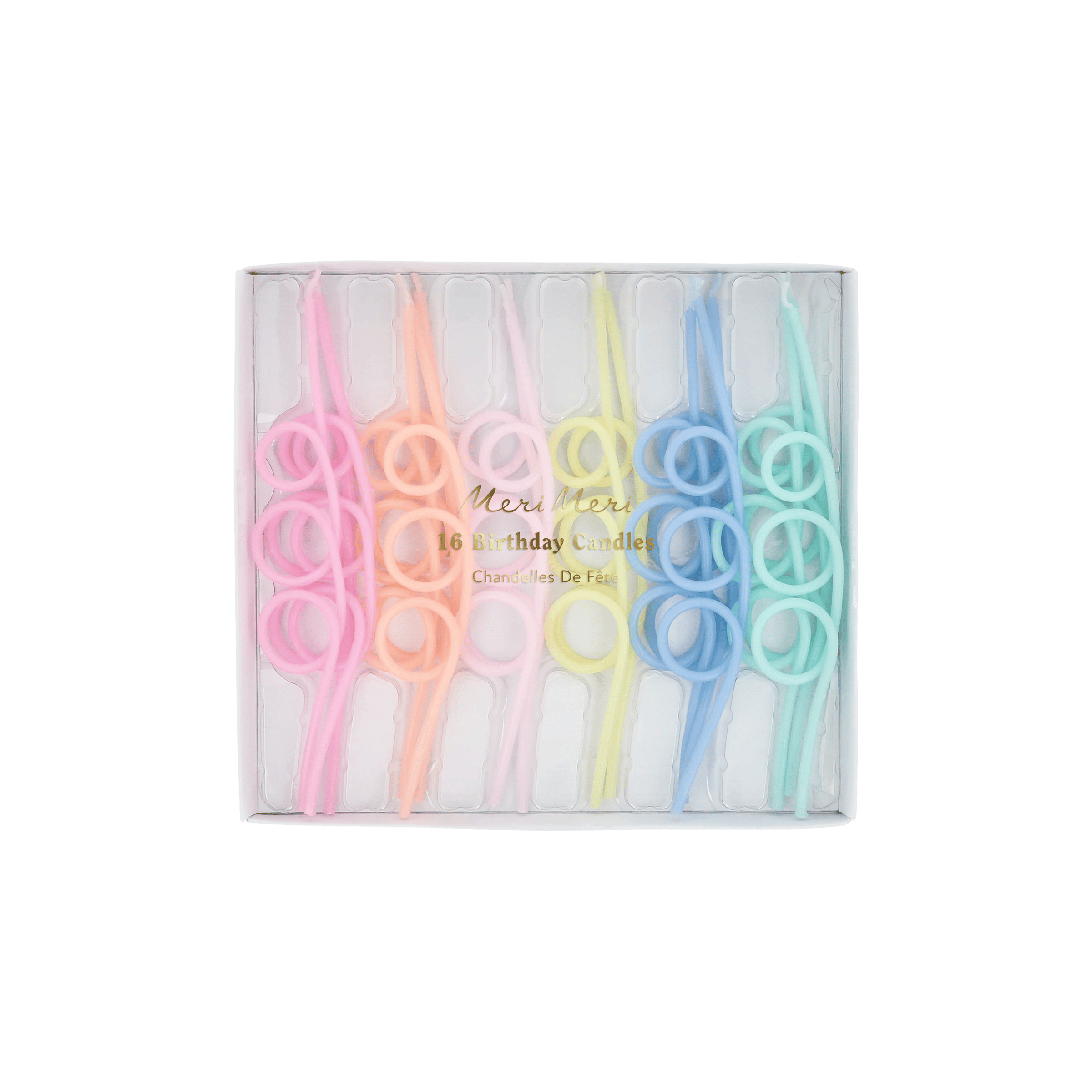 Loopy Pastel Pasta Mumları (16’lı)