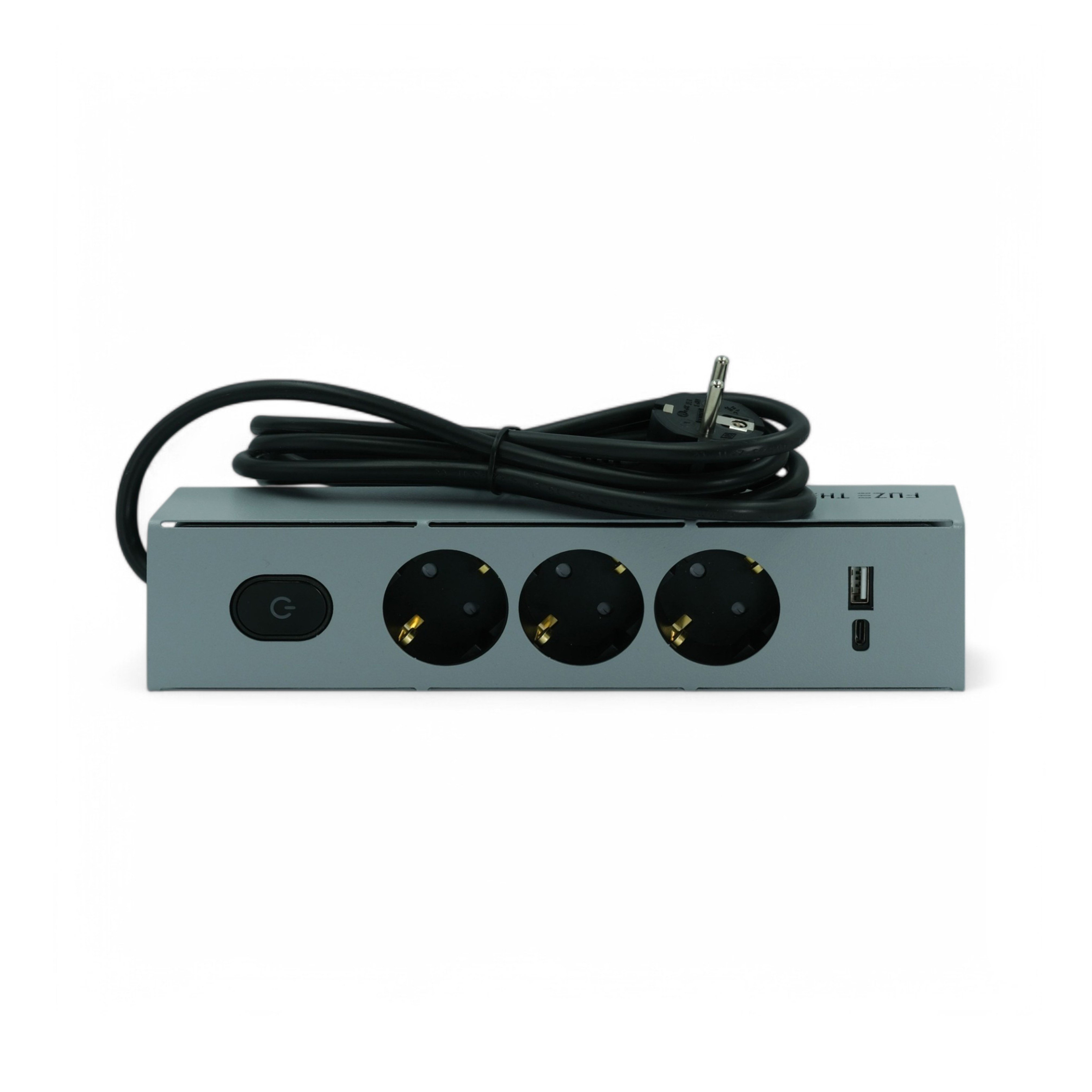 Muze 2.0 Renkli Çoklu Priz (Space Grey)