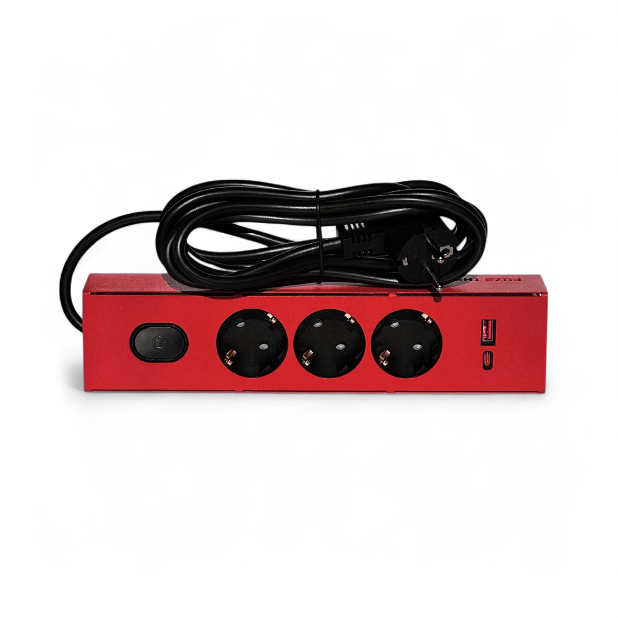 Muze 2.0 Renkli Çoklu Priz (Red)