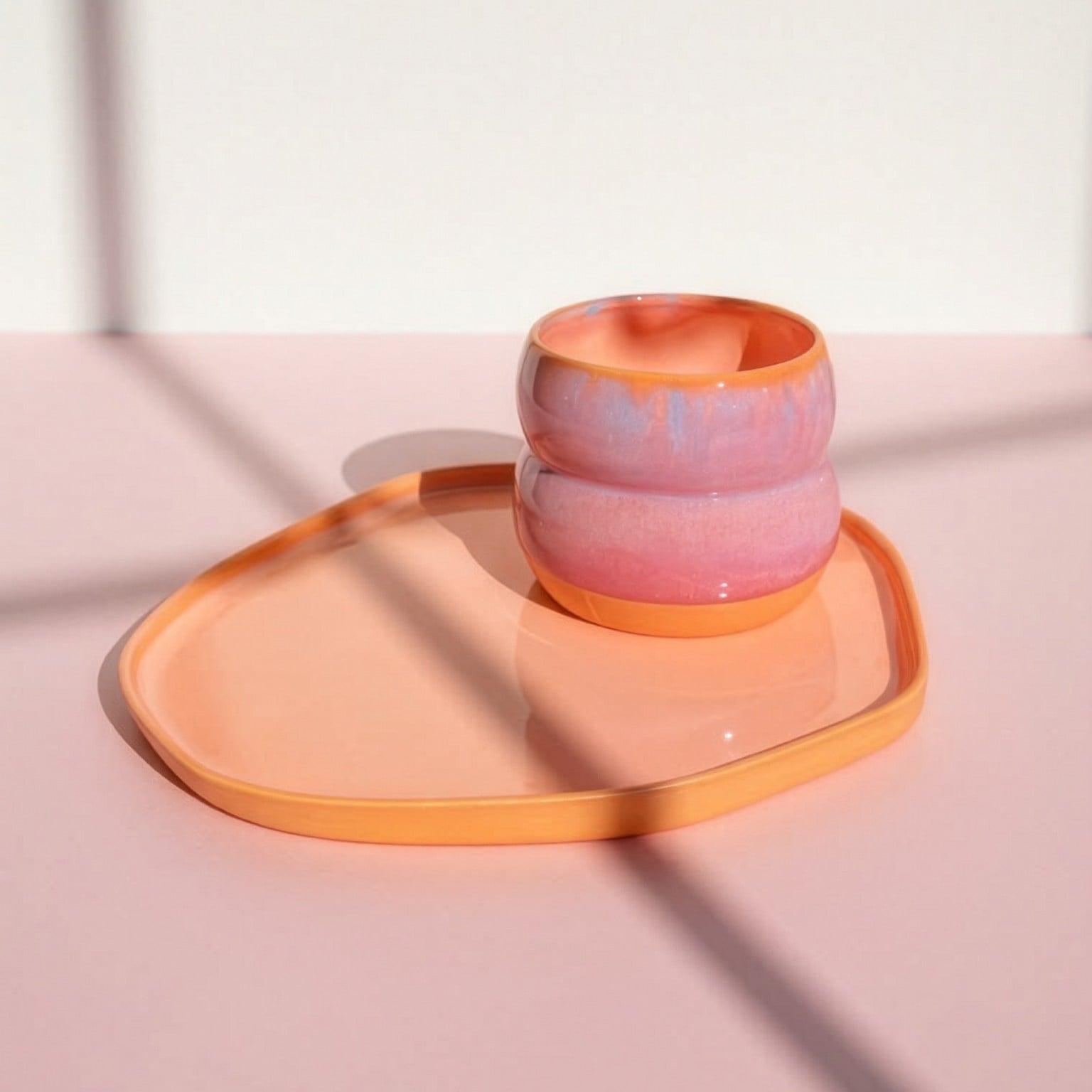 Neon Bubble Bardak (Turuncu)