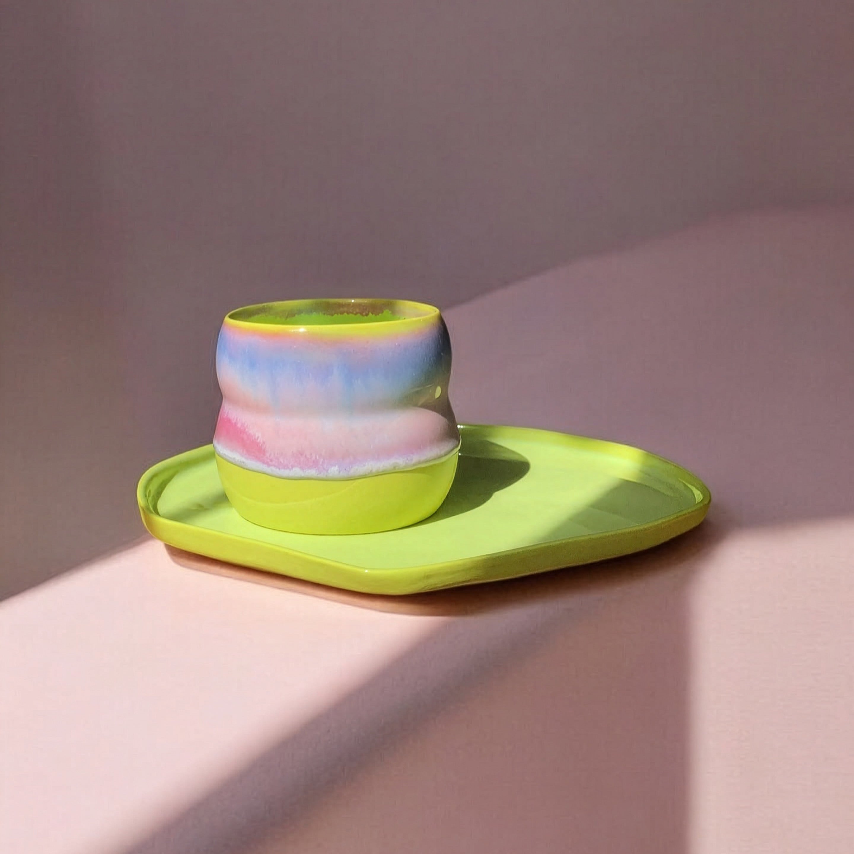 Neon Bubble Bardak (Yeşil)