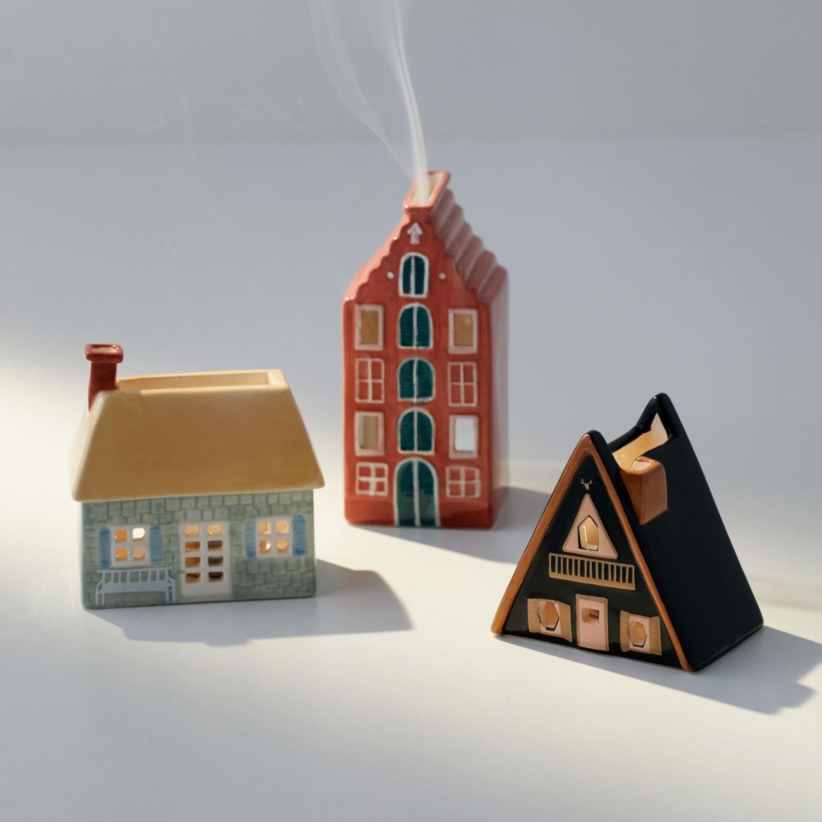 No. 02 Amsterdam House Tütsü Ve Tea Lıght Mumluk