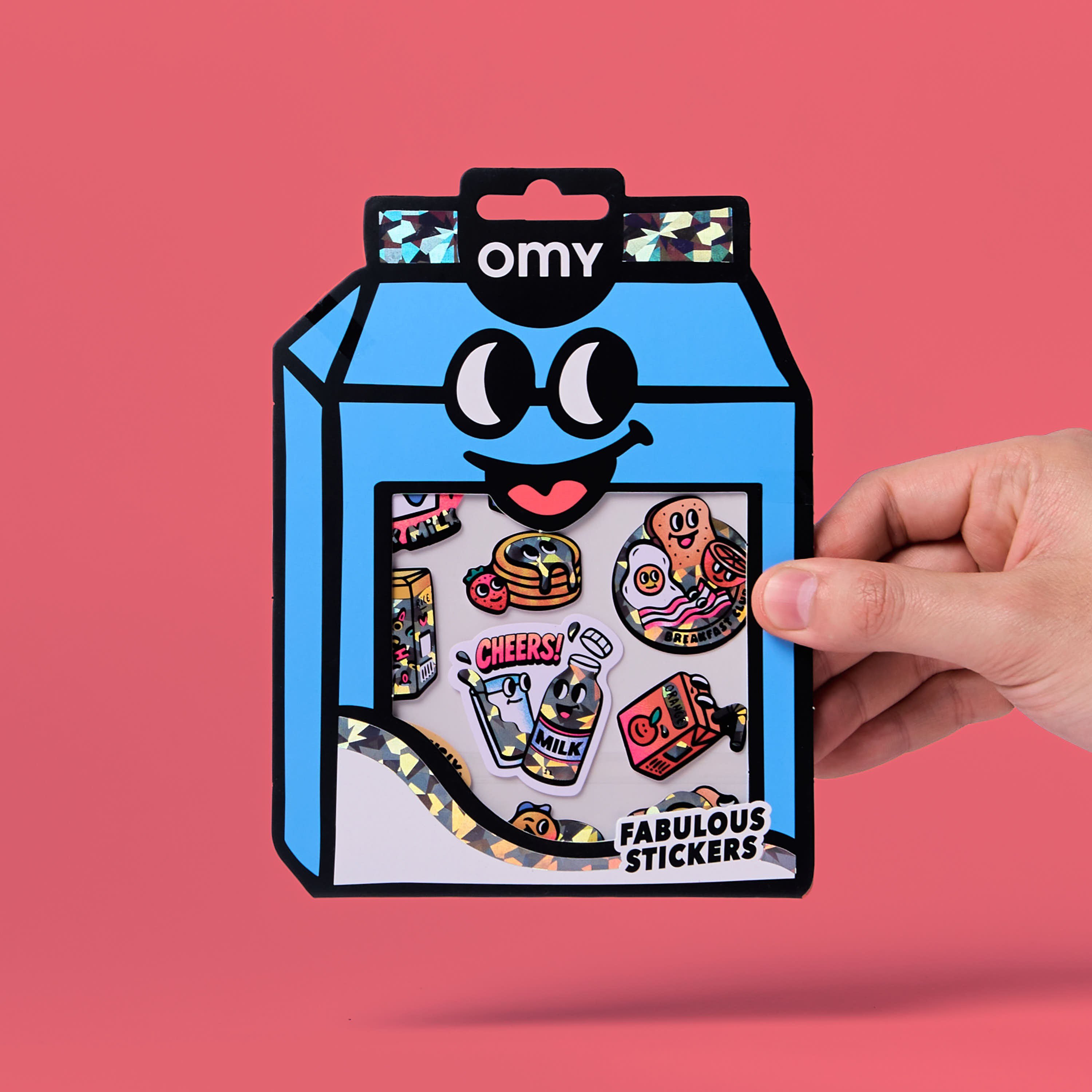 OMY Fabulous Vinil Çıkartmalar: Milk