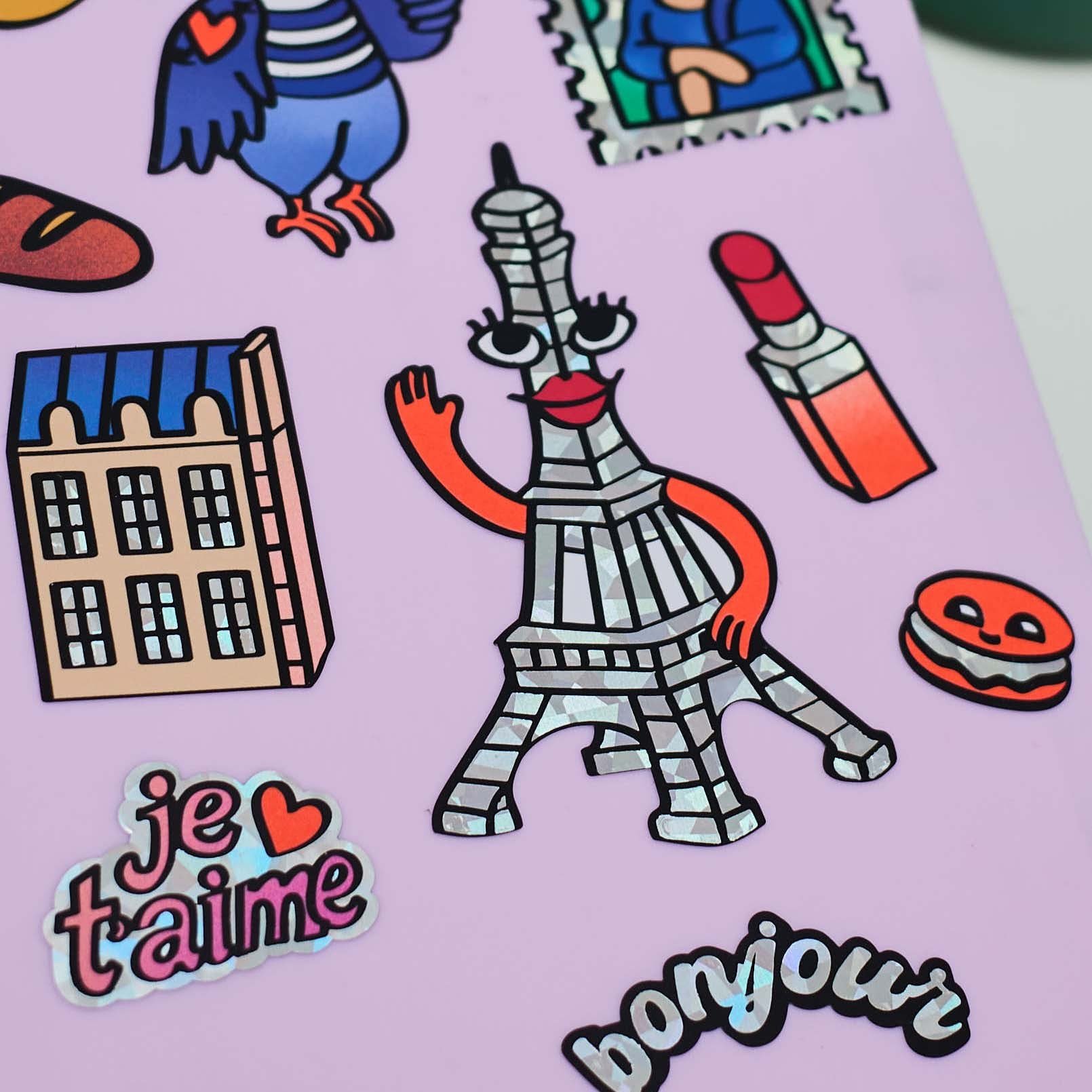 OMY Fabulous Vinil Çıkartmalar: Paris (5511)