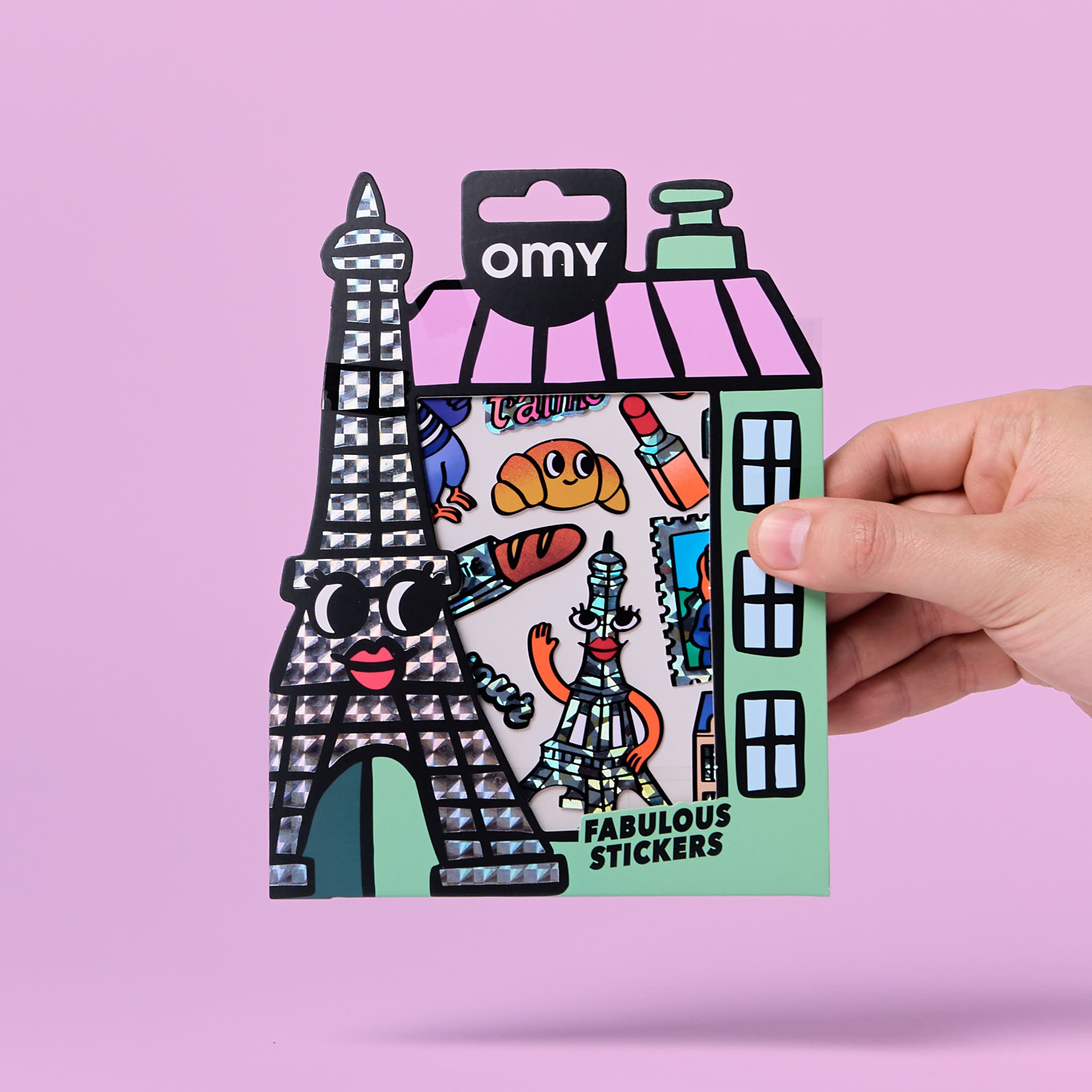 OMY Fabulous Vinil Çıkartmalar: Paris (5511)