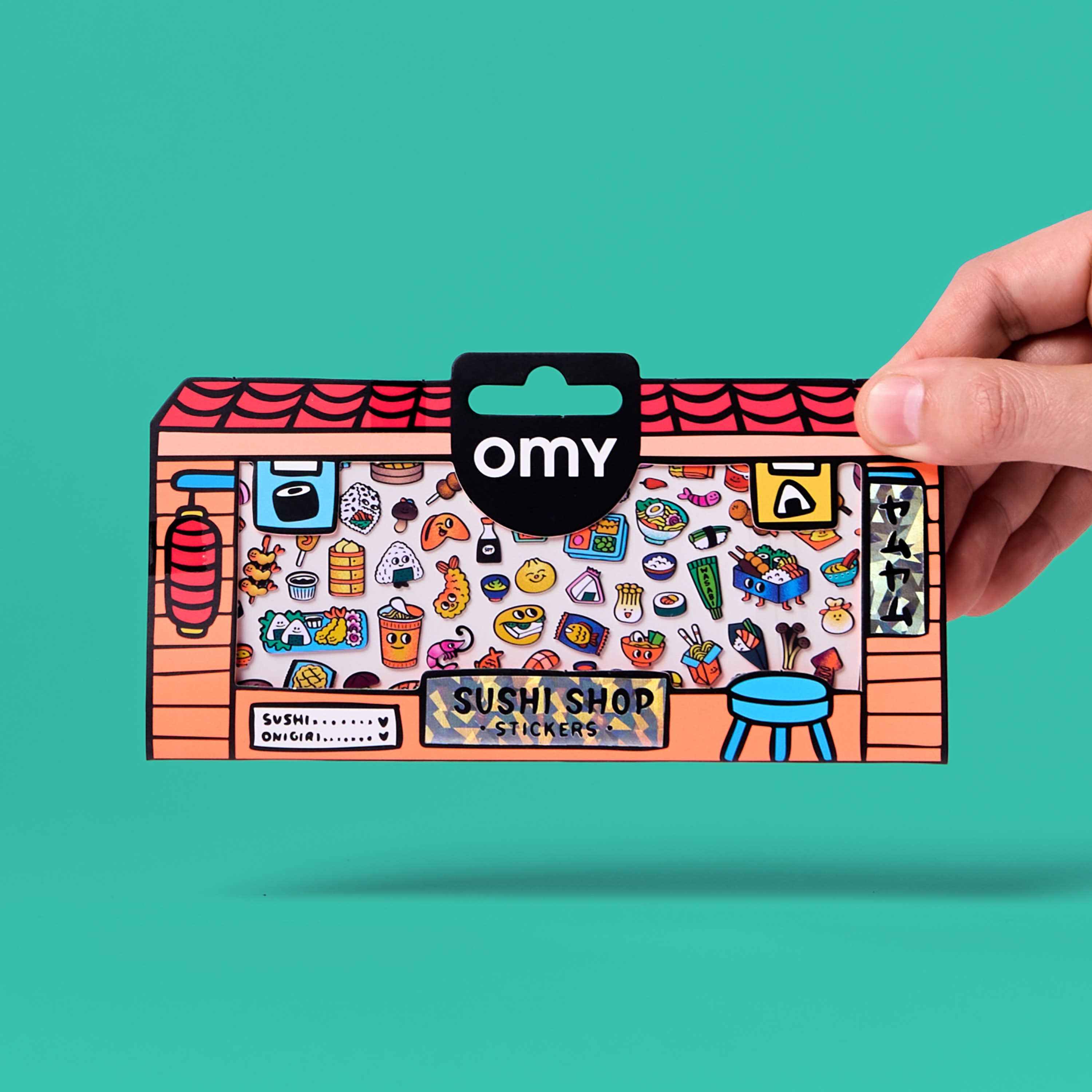 OMY Fabulous Vinil Çıkartmalar: Sushi Shop