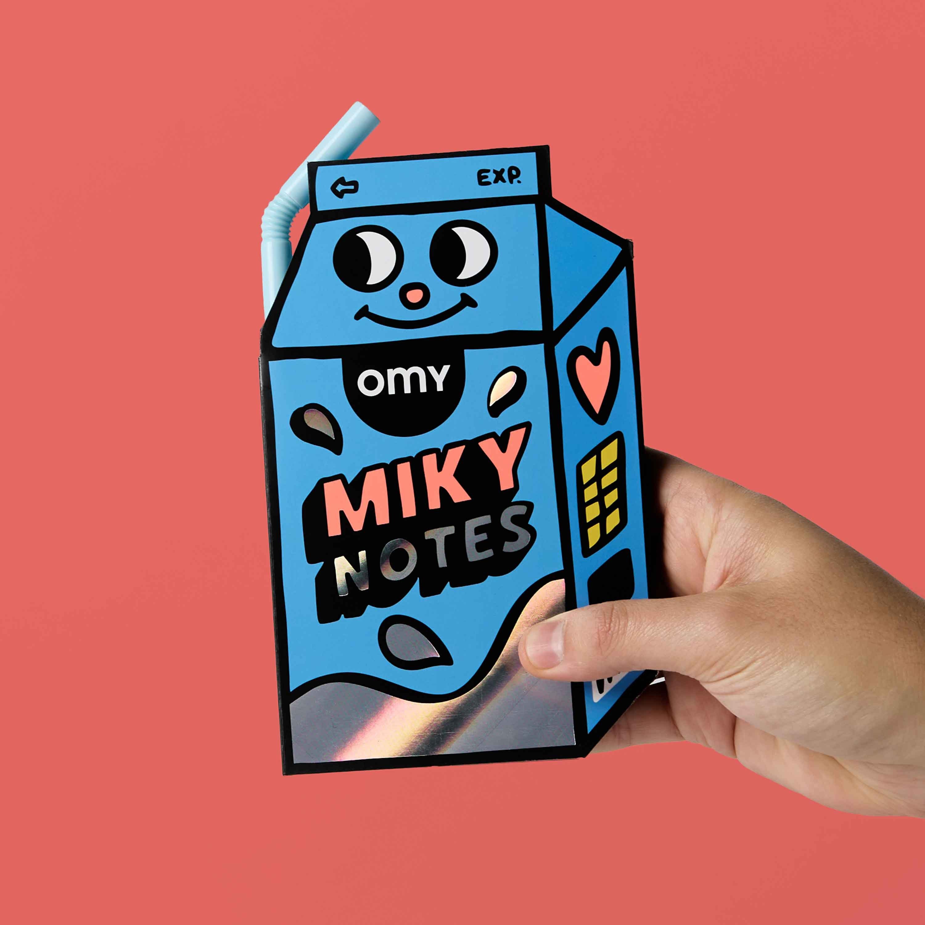 OMY Sticky Notes Yapışkanlı Not Seti : Miky