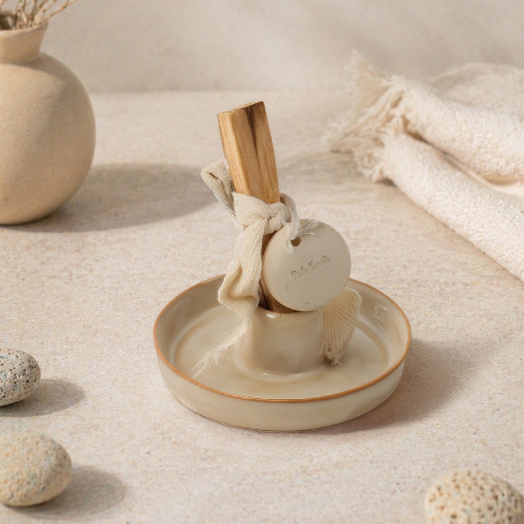 Palo Santo Tütsülük (Krem)