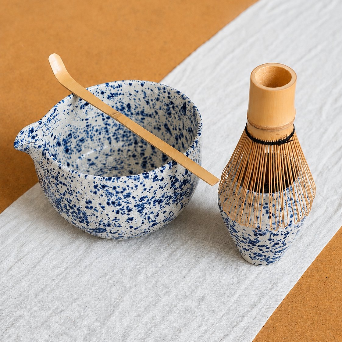 Pebble Matcha Seti (Mavi)