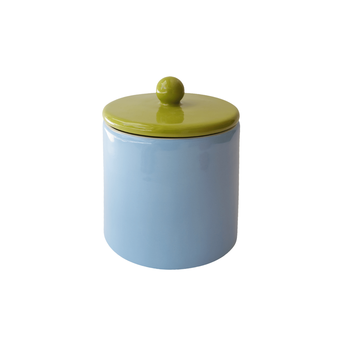 Seramik Kavonoz (Bebek Mavasi & Mint)