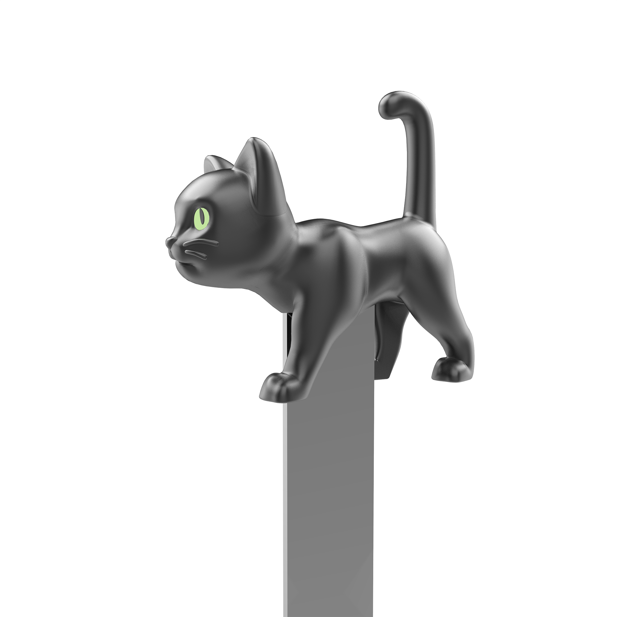 Siyah Kedi Kitap Ayracı