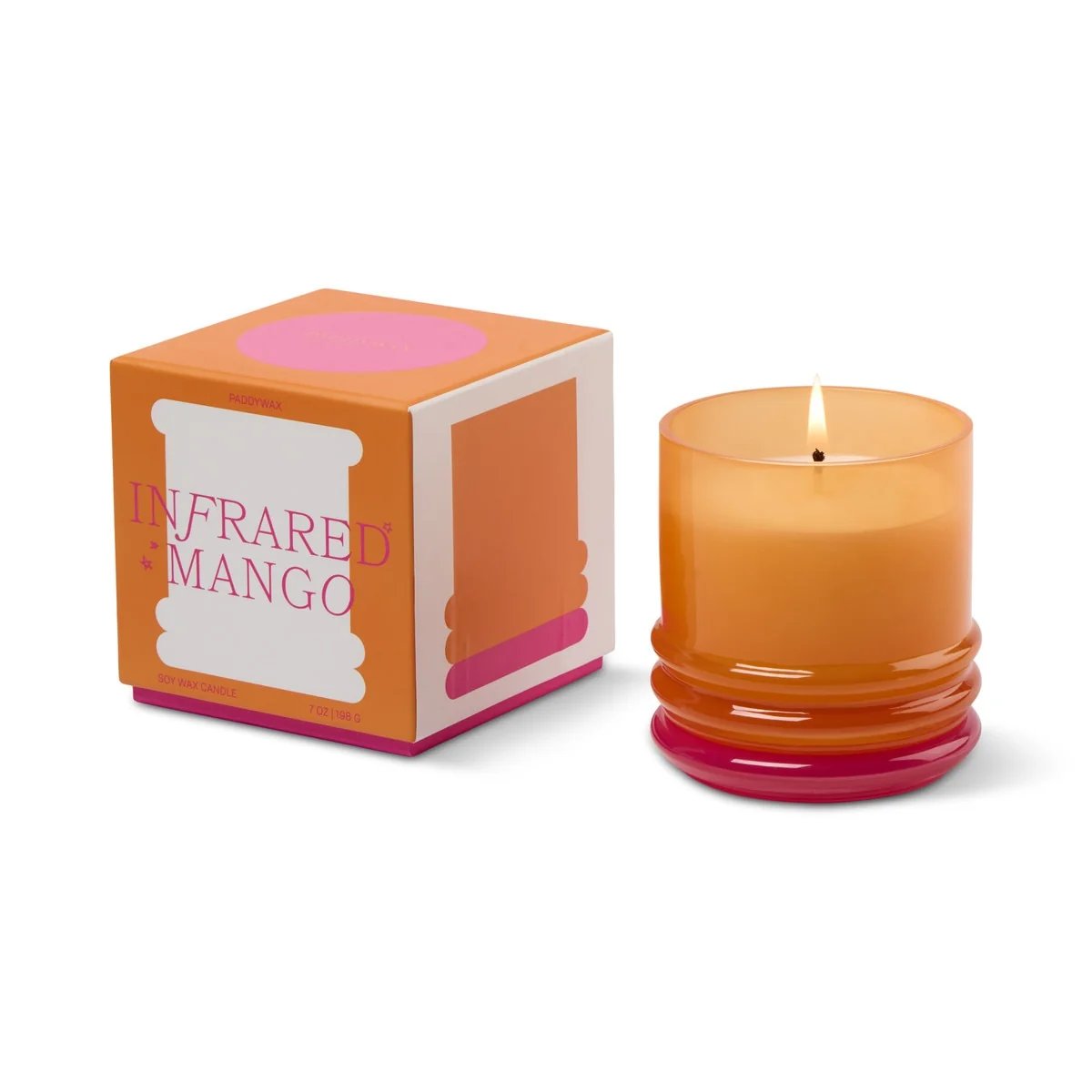 Stacked Cam Mum: Infrared Mango (Orange & Hot Pink)