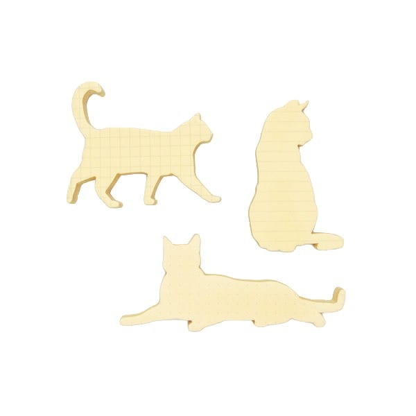 Sticky Notes: 3'lü Kedi